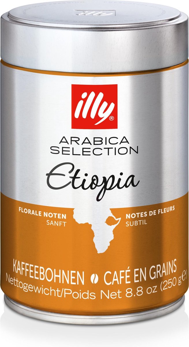 Illy - Arabica Selection Ethiopië Bonen - 6x 250g