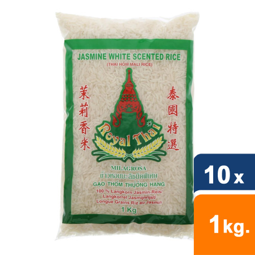 Royal Thai - langkorrel Jasmijn rijst - 10x 1kg