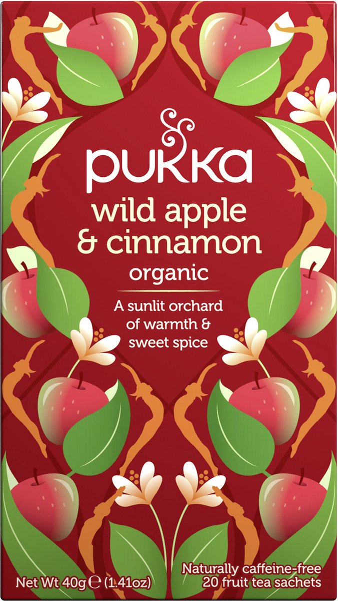 Pukka - Wild Apple & Cinnamon - 20 zakjes