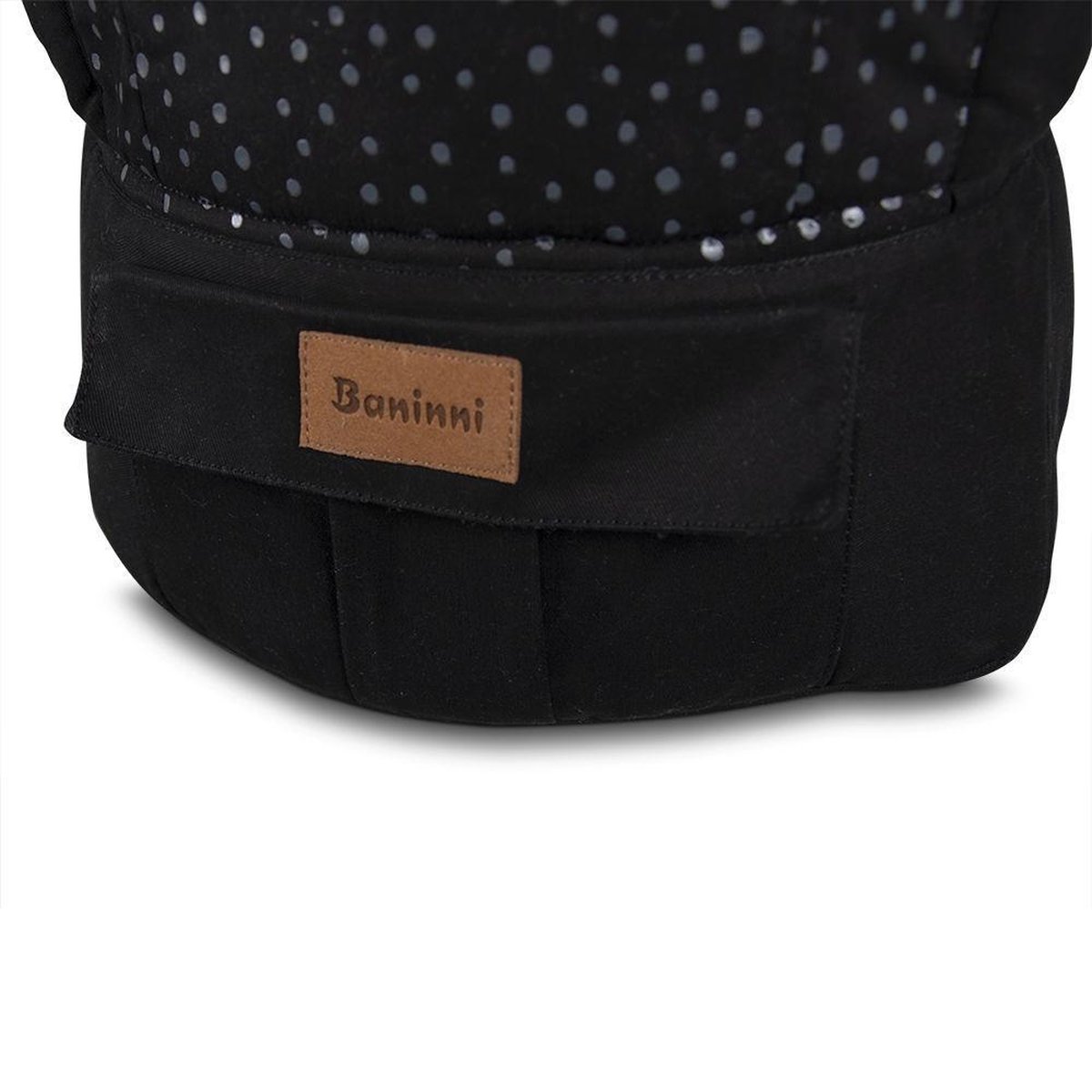 Baninni Buikdrager Mundo Black - Zwart