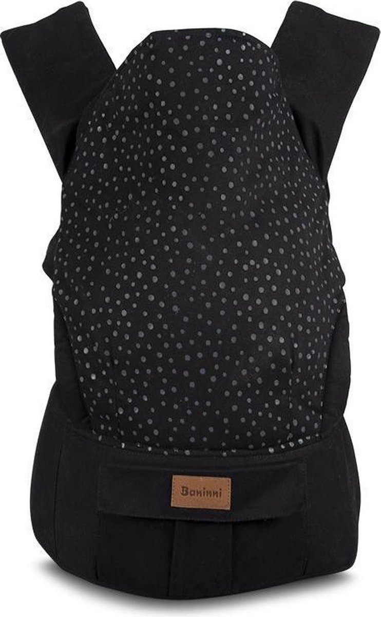 Baninni Buikdrager Mundo Black - Zwart