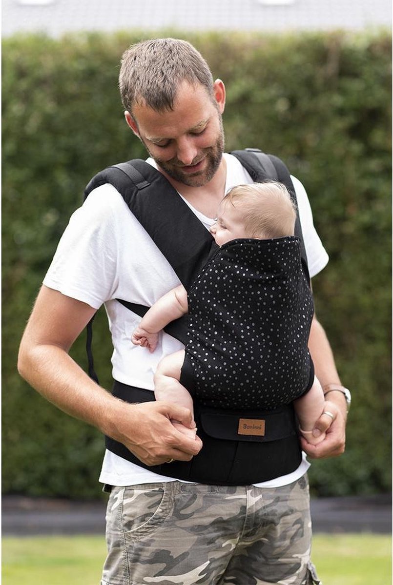 Baninni Buikdrager Mundo Black - Zwart