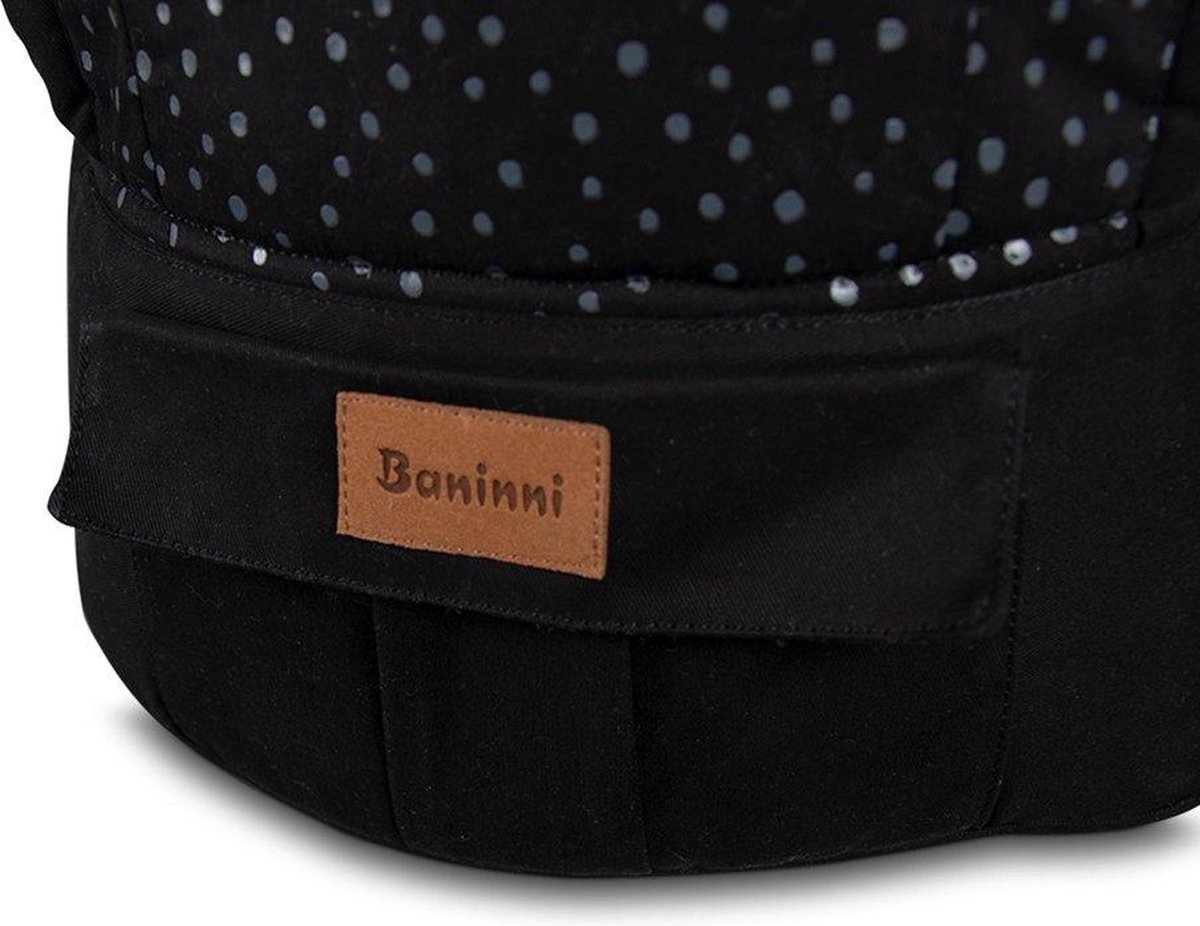 Baninni Buikdrager Mundo Black - Zwart