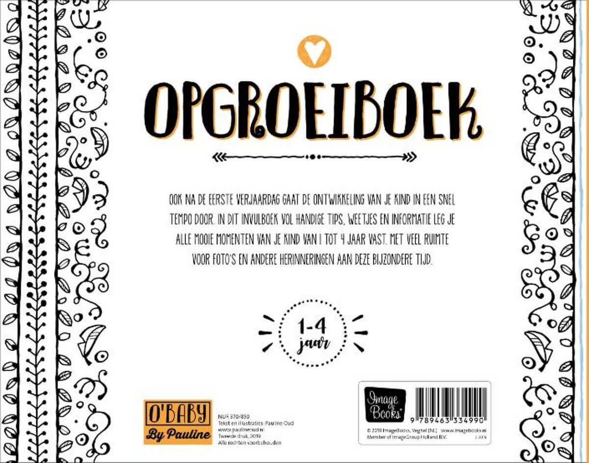 Image Books Opgroeiboek - O'Baby Pauline Oud