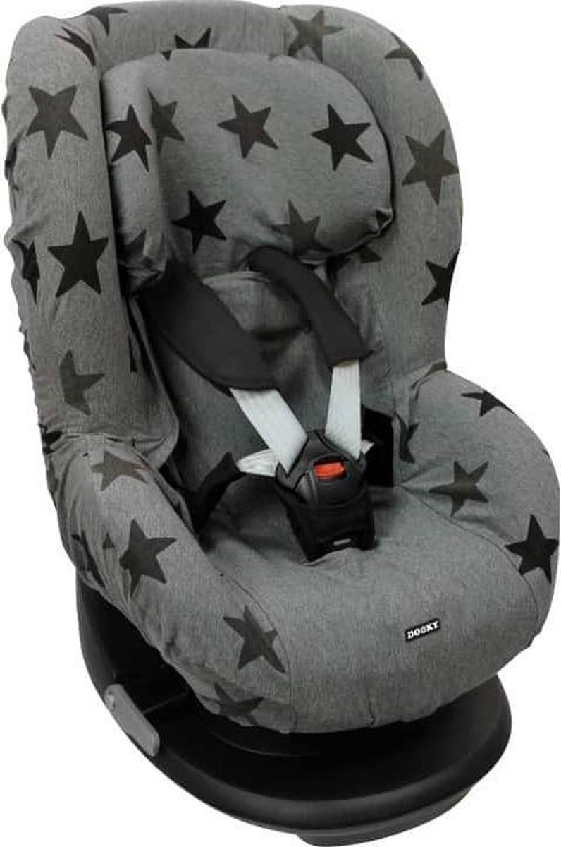 Dooky Seat Cover 1+ Grey Stars