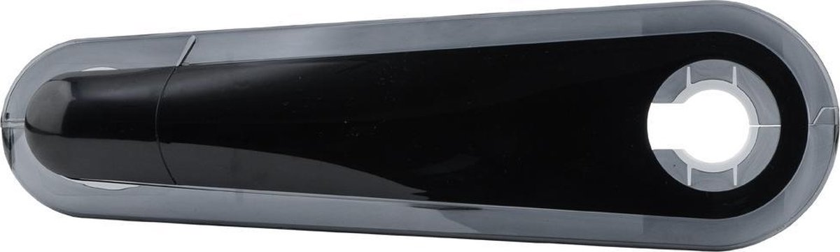 AXA Kettingkast 28" Snapper - transparant/ (winkelverpakking) - Zwart