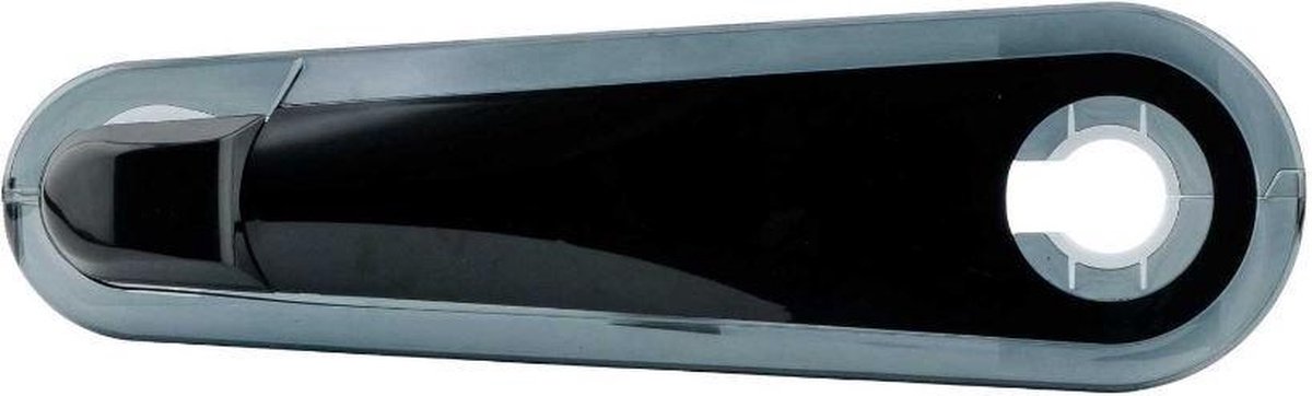 AXA Kettingkast 28" Snapper - transparant/ (winkelverpakking) - Zwart