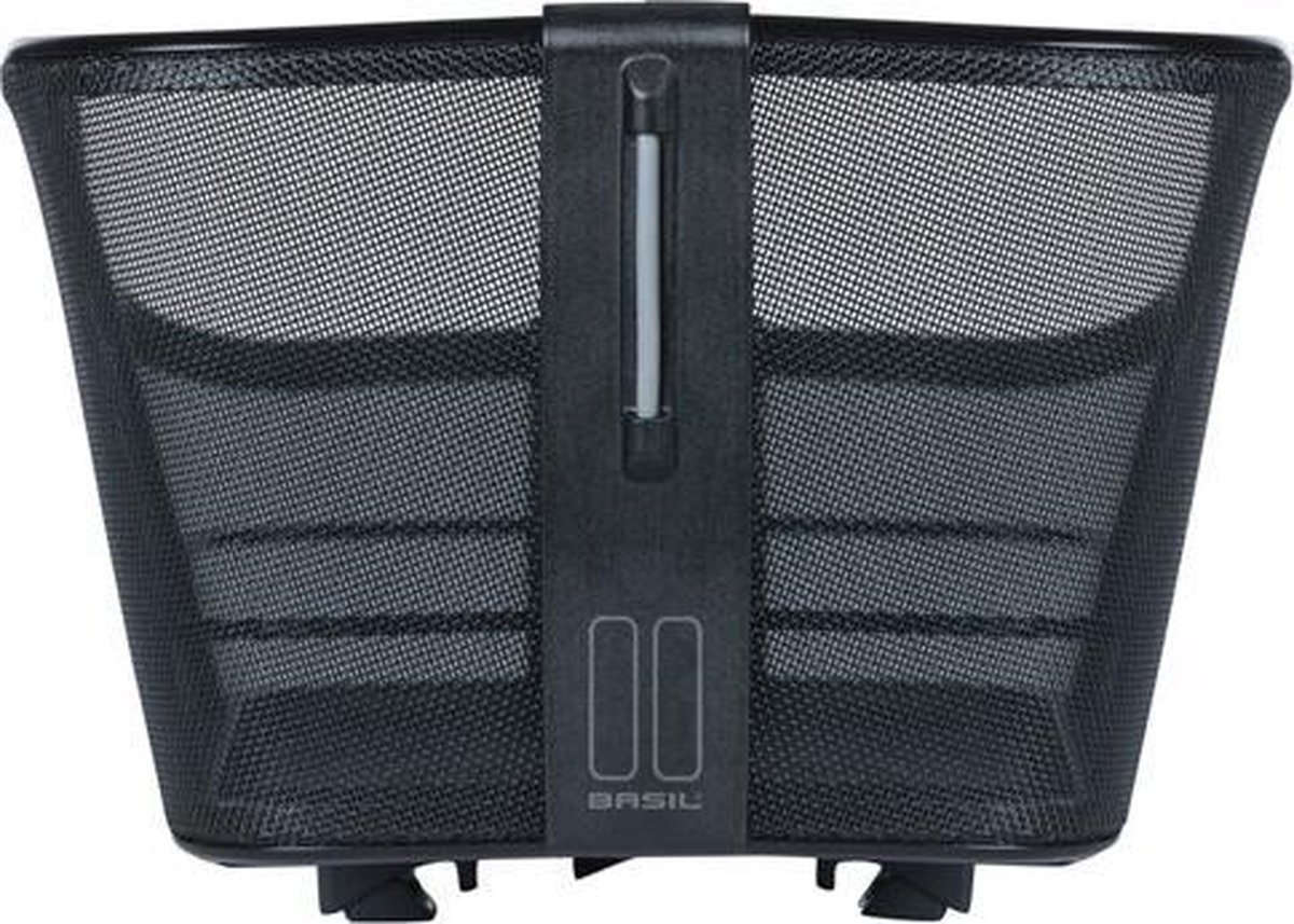 Basil Fietsmand Cento Tech Fiber WSL - achterop - solid - Zwart