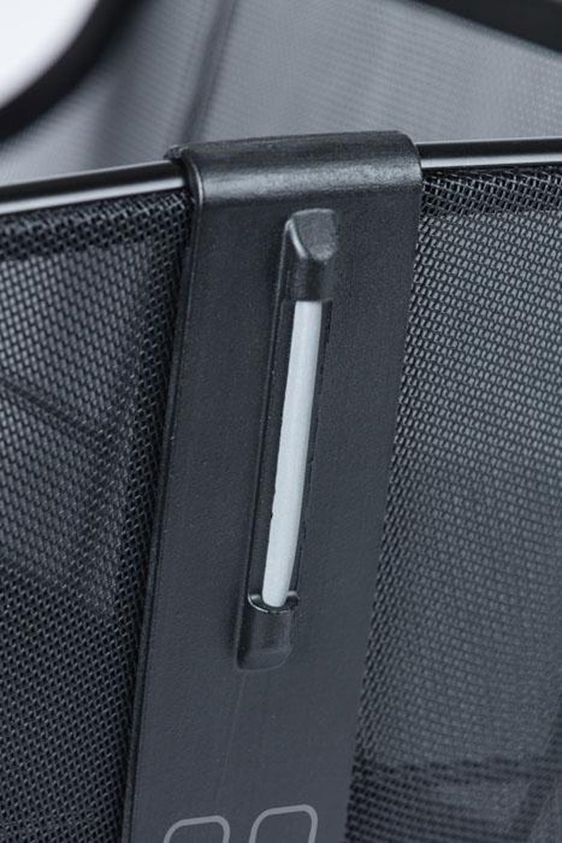 Basil Fietsmand Cento Tech Fiber WSL - achterop - solid - Zwart