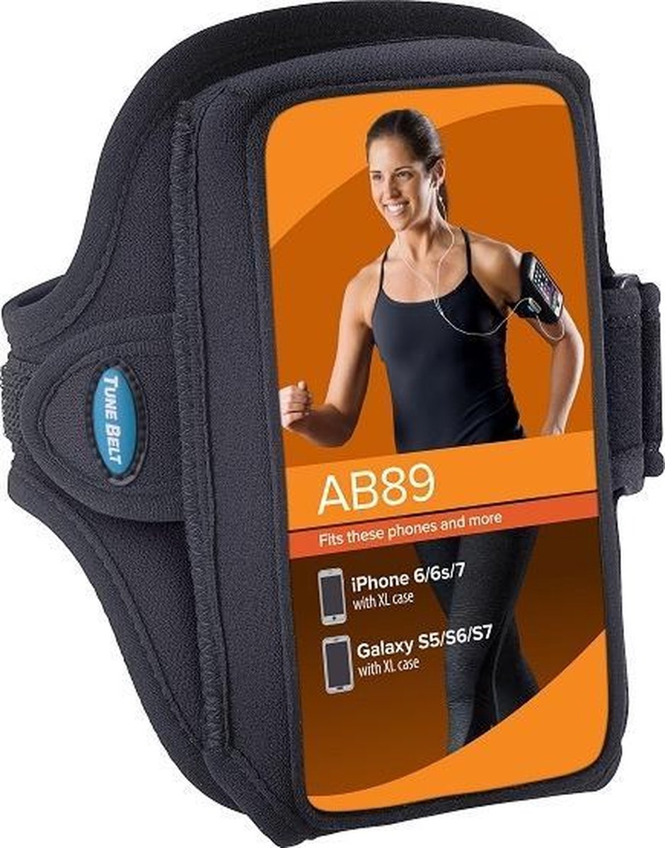 Tune Belt AB89 Sport armband - Zwart