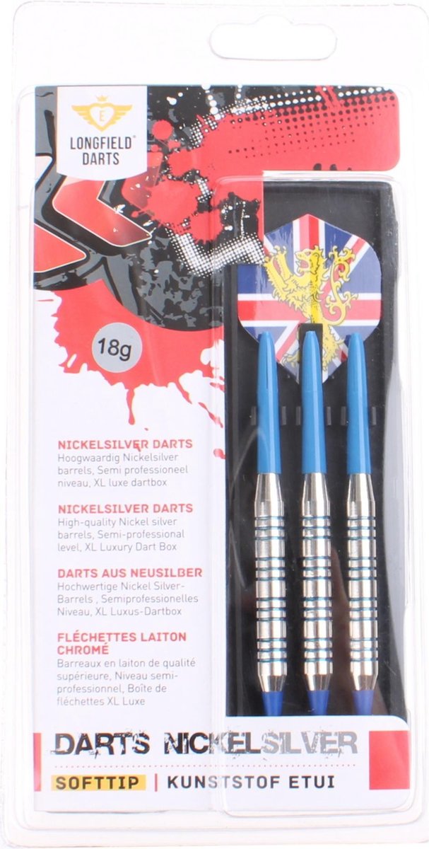 Generic Dartpijlen Softtips Longfield - Blauw