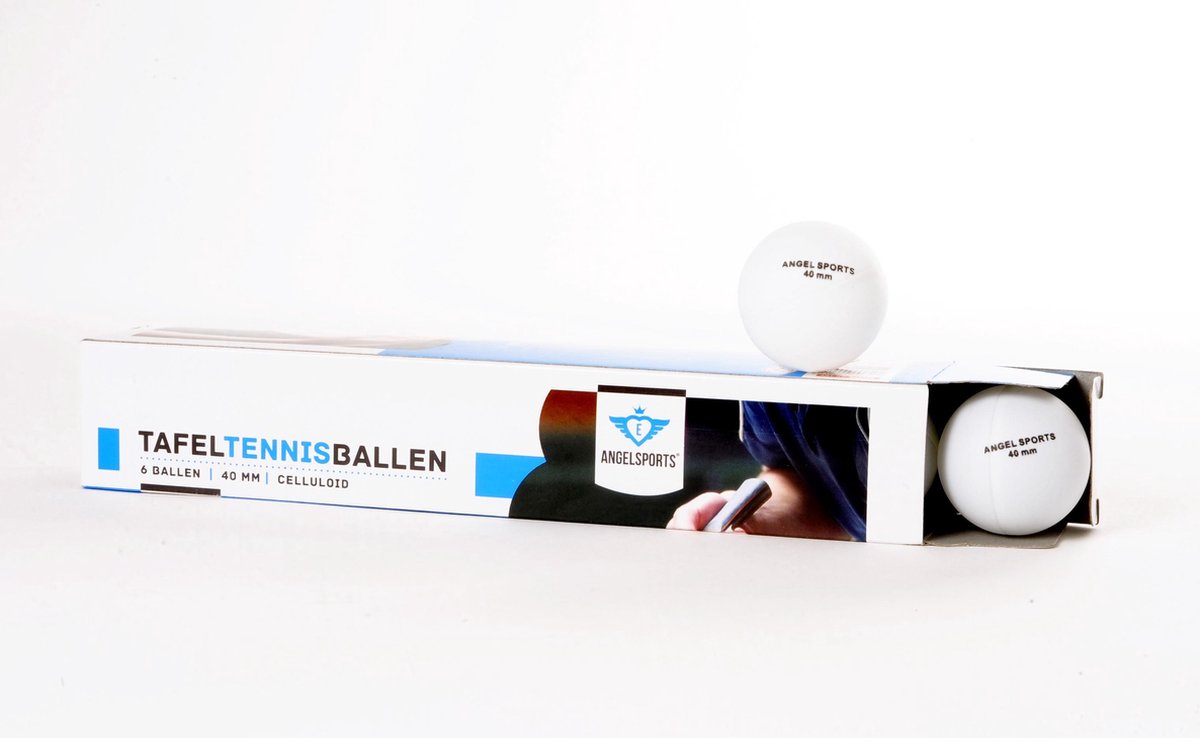 Top1Toys TT Ballen 6 Stuks In Doos - Wit