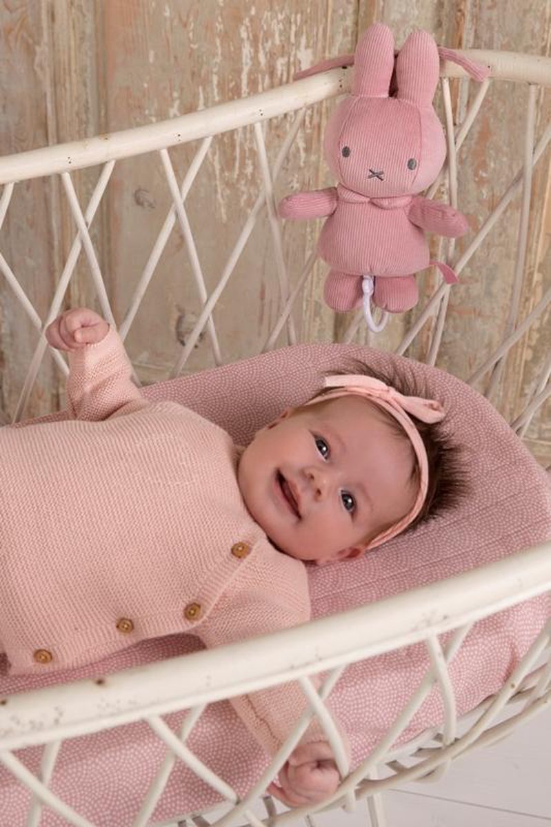Tiamo Nijntje Muziekdoosje Babyrib - Roze