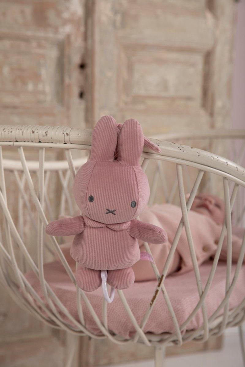 Tiamo Nijntje Muziekdoosje Babyrib - Roze