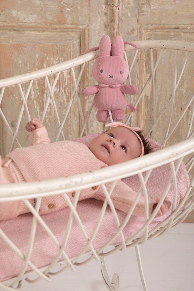 Tiamo Nijntje Muziekdoosje Babyrib - Roze