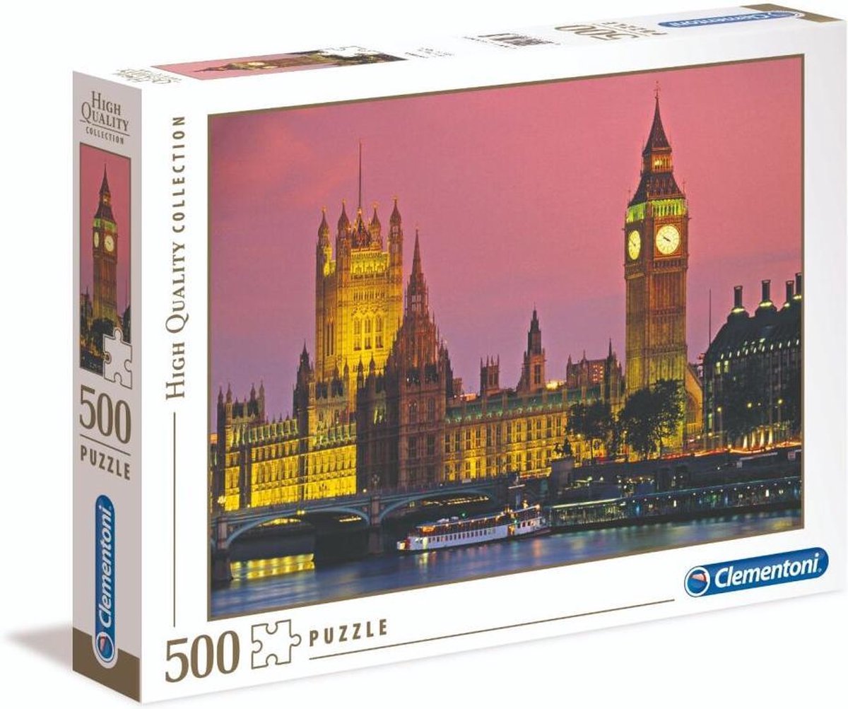 Clementoni Puzzel High Quality 500 Stukjes Londen