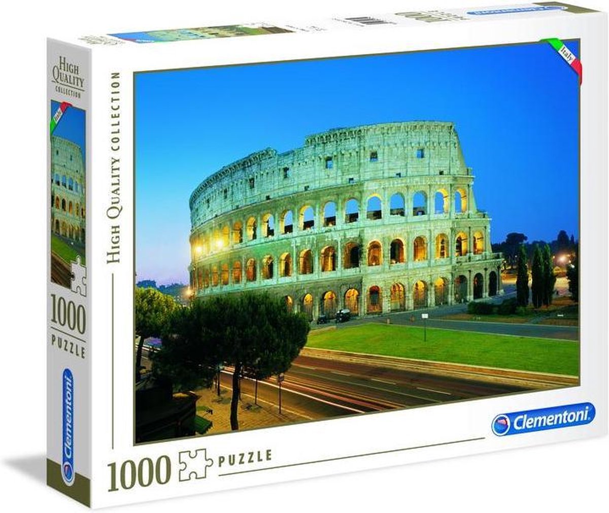 Clementoni Puzzel High Quality 1000 Stukjes Colosseum