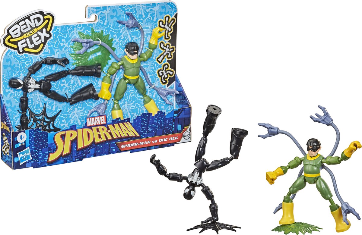 Hasbro Spider-Man Bend N Flex 2 Pack