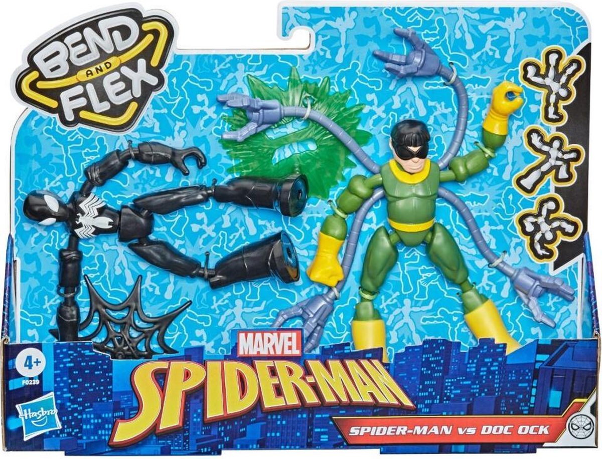Hasbro Spider-Man Bend N Flex 2 Pack