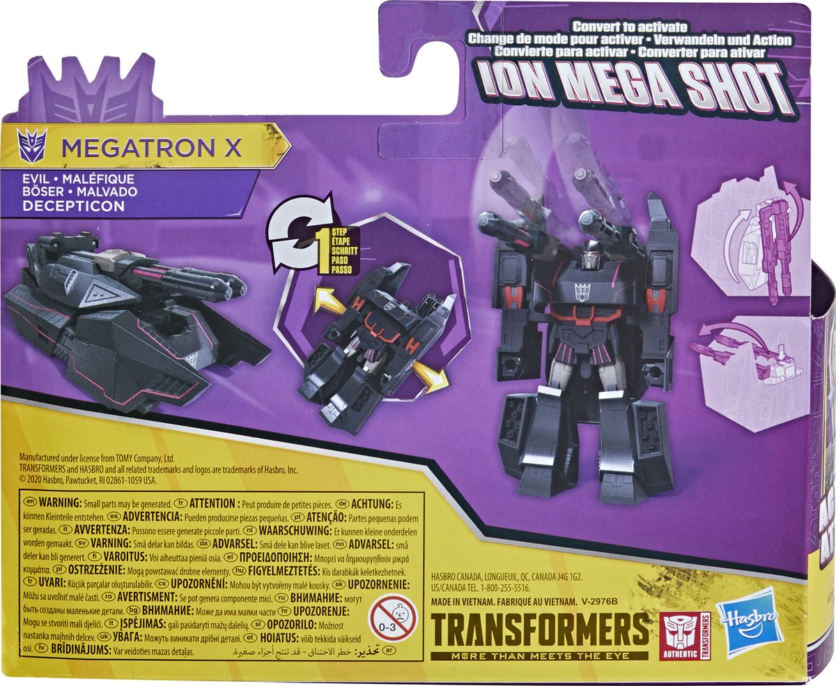 Transformers Cyberverse 1 Stap Figuur 12 Cm