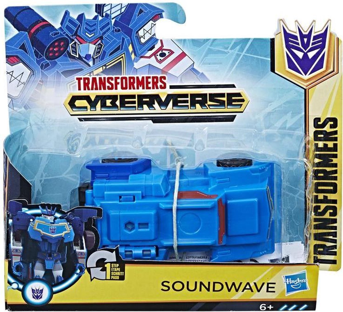 Transformers Cyberverse 1 Stap Figuur 12 Cm