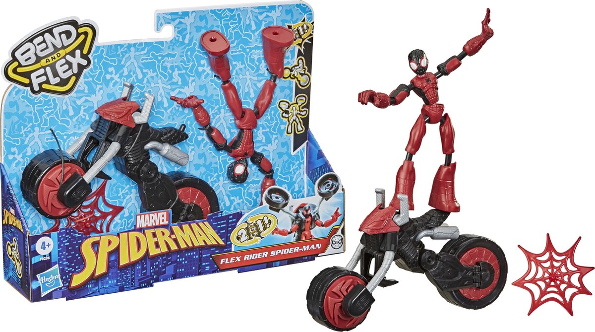 Hasbro Spider-Man Bend N Flex Rider