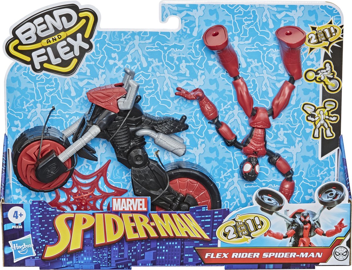 Hasbro Spider-Man Bend N Flex Rider