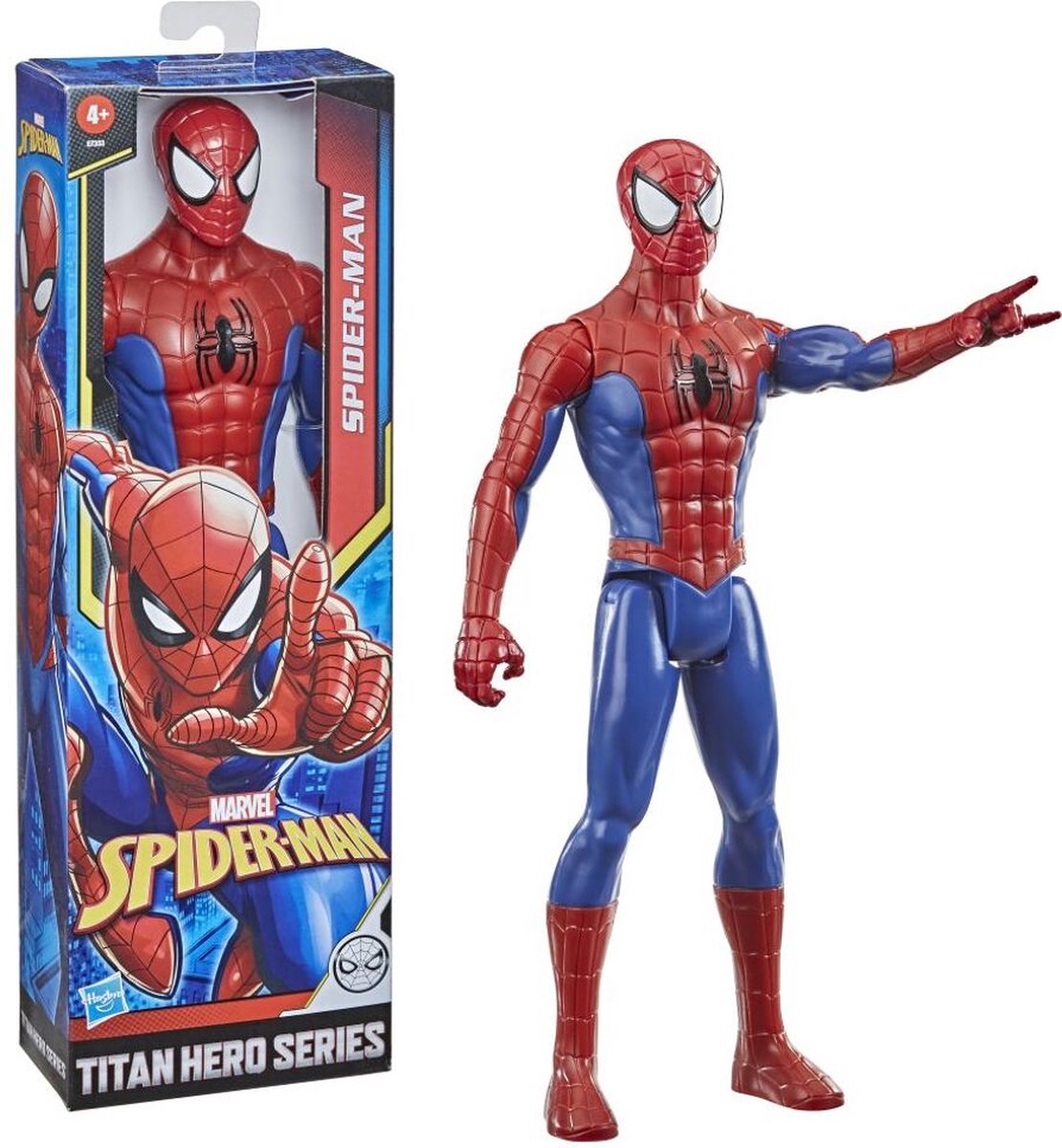 Hasbro Spider-Man Titan Heroes Spider-Man Figuur 30cm