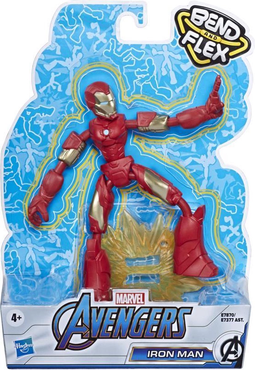 Hasbro Marvel Avengers Bend N Flex 15cm Figuur