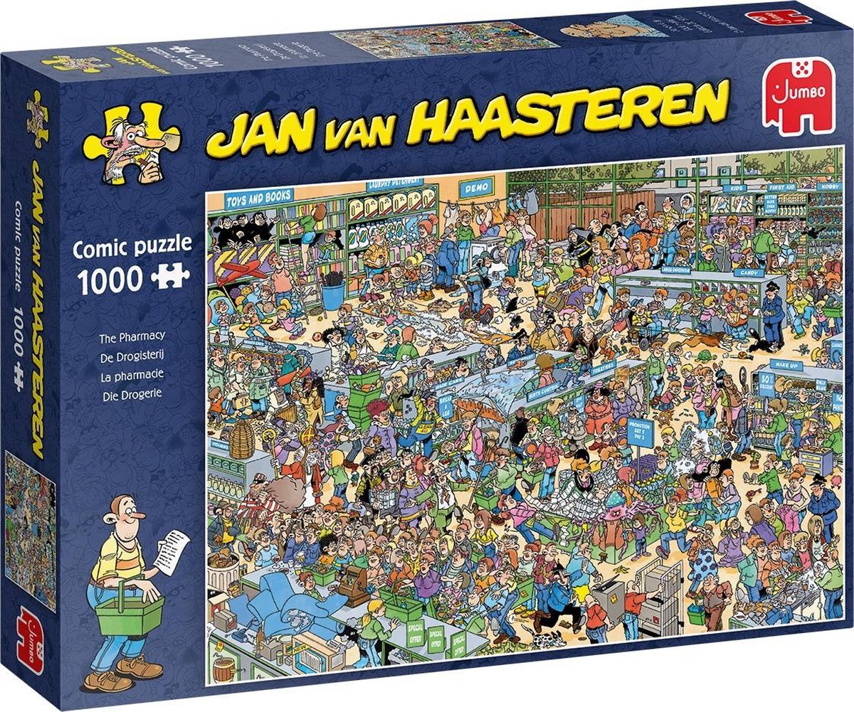 Jumbo Puzzel Jan Van Haasteren Drogisterij 1000 Stukjes