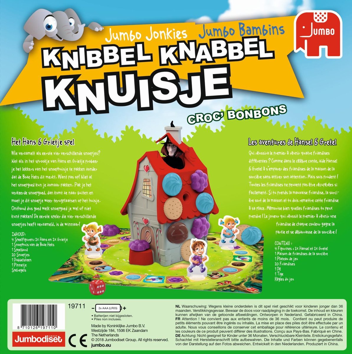 Jumbo Spel Knibbel Knabbel Knuisje