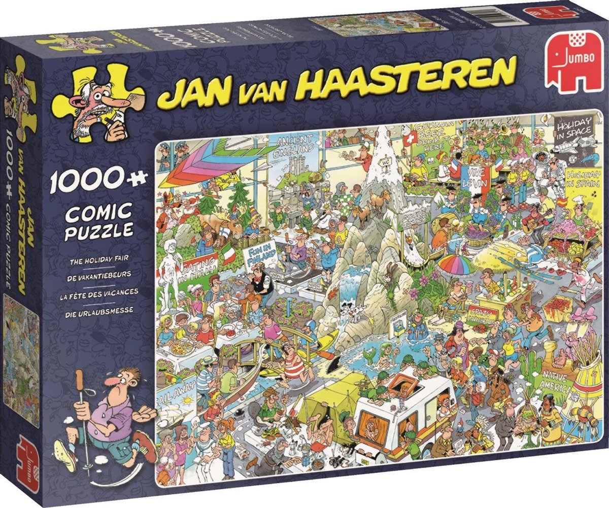 Jumbo Puzzel Jan Van Haasteren De Vakantiebeurs 1000 Stukjes