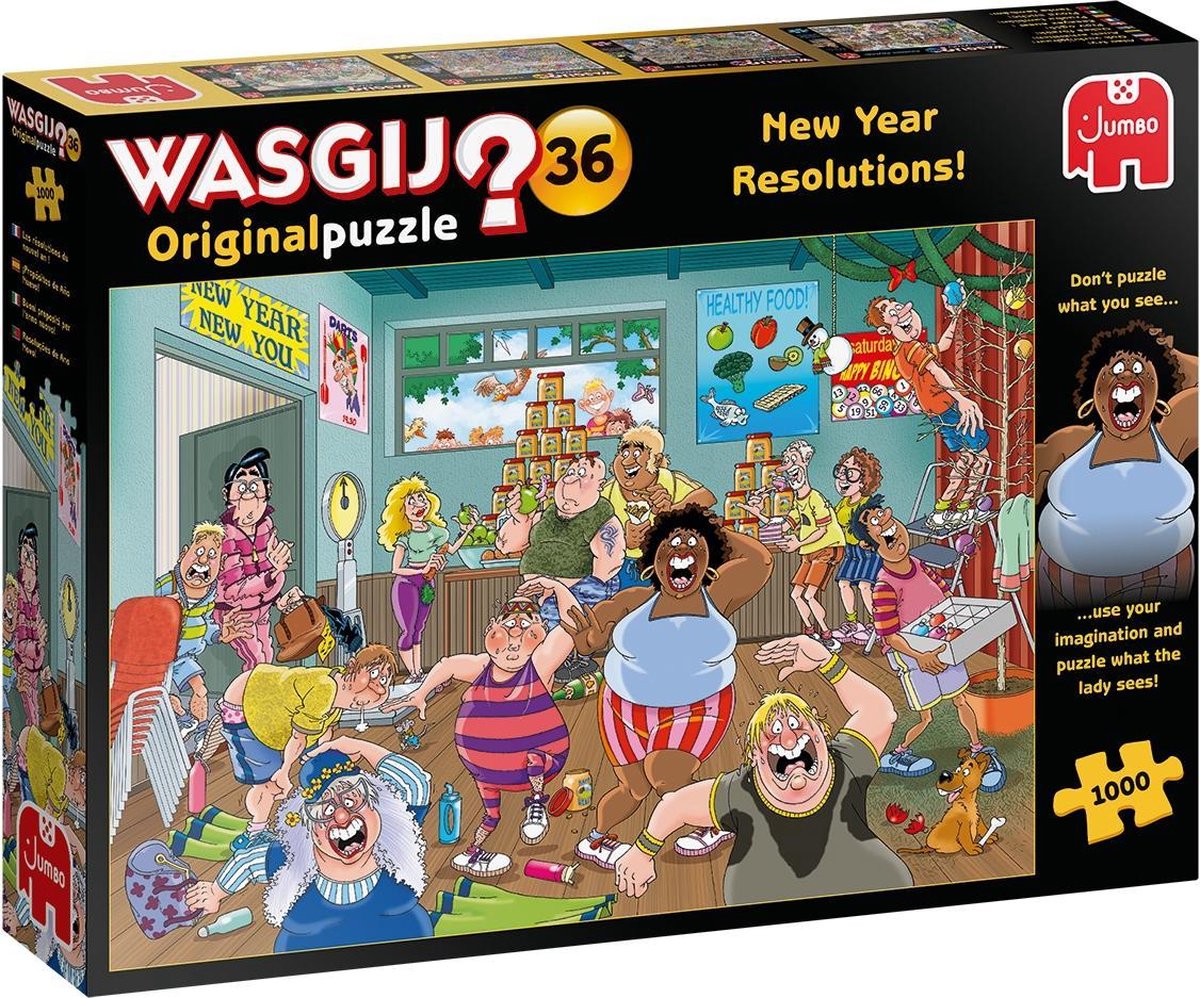 Jumbo Puzzel Wasgij Original 36 Goede Voornemens 1000 Stukjes