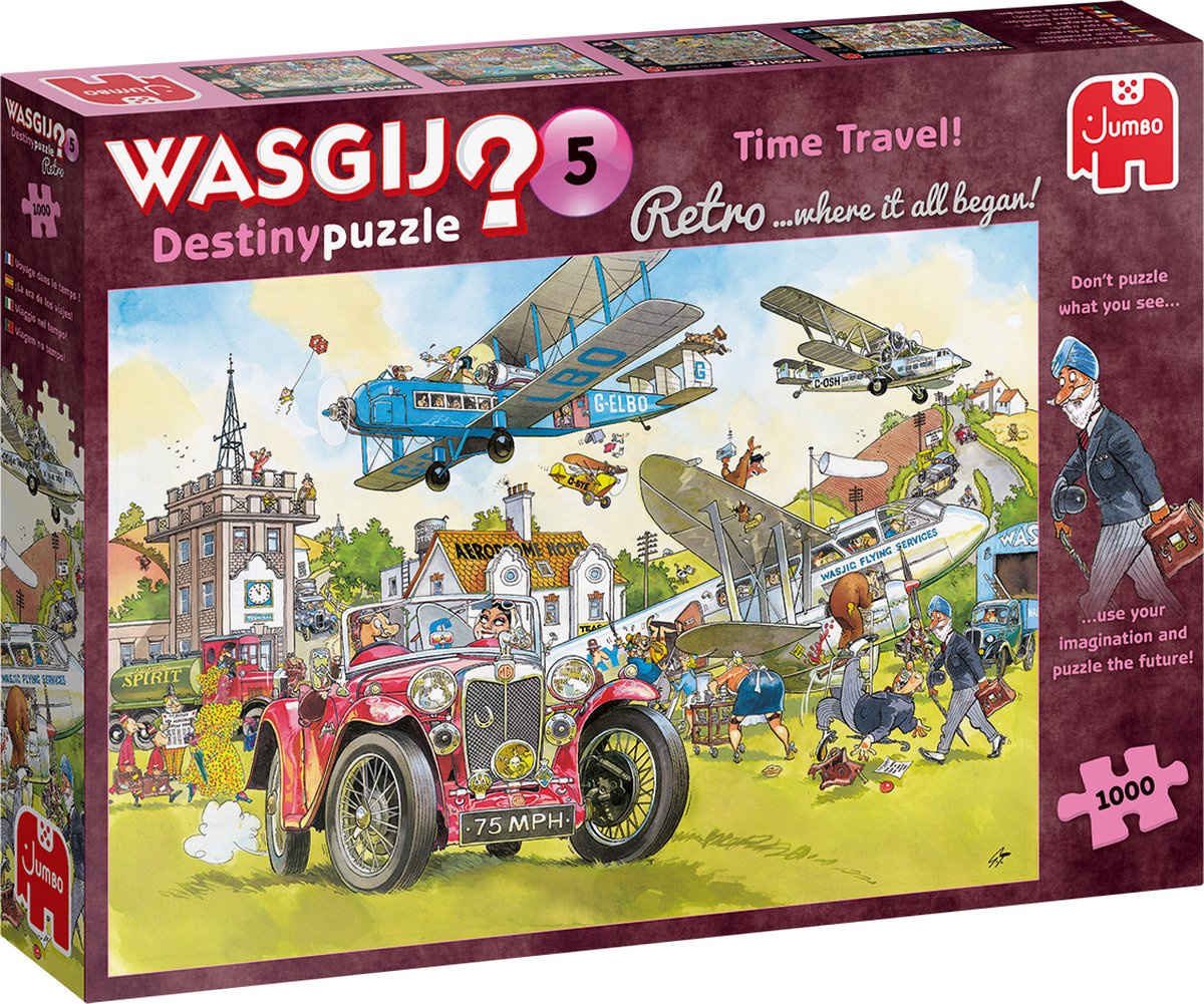 Jumbo Puzzel Wasgij Retro Destiny 5 Tijdreizen 1000 Stukjes