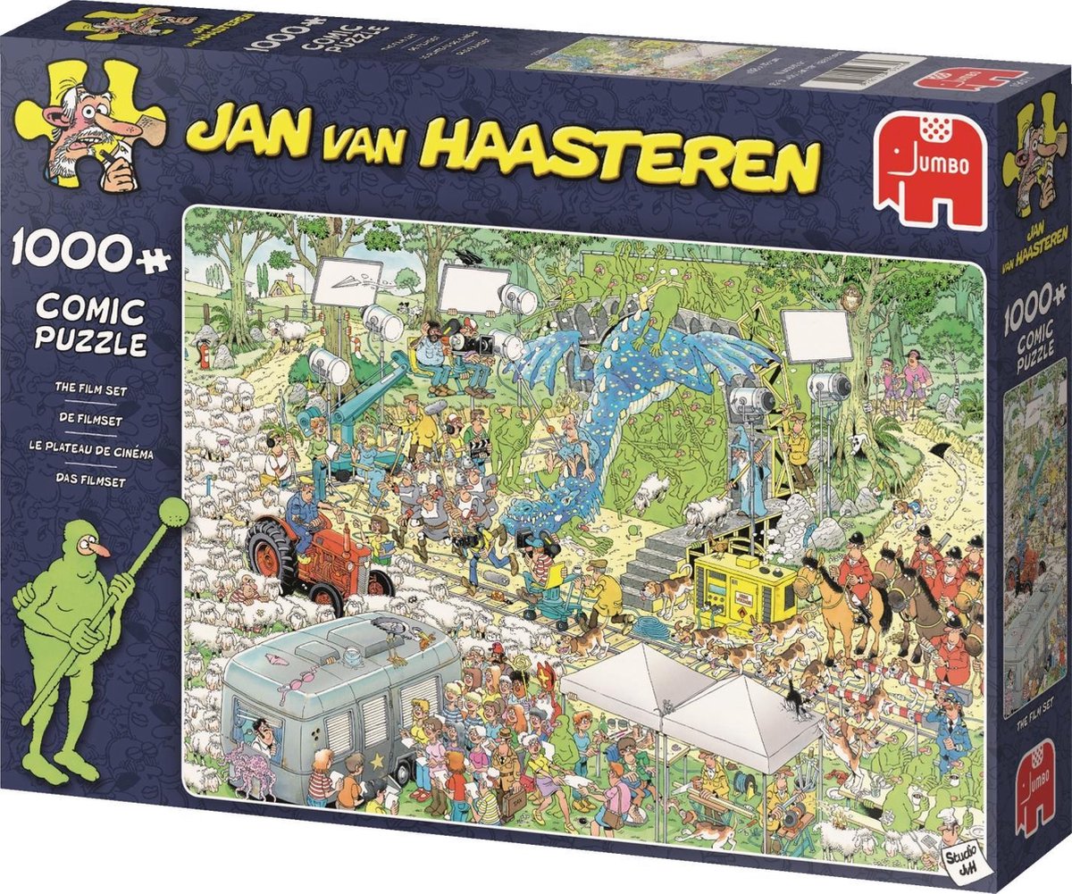 Jumbo Puzzel Jan Van Haasteren De Filmset 1000 Stukjes