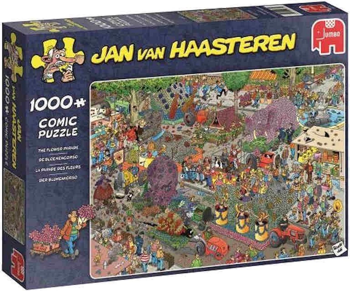 Jumbo Puzzel Jan Van Haasteren De Bloemencorso 1000 Stukjes