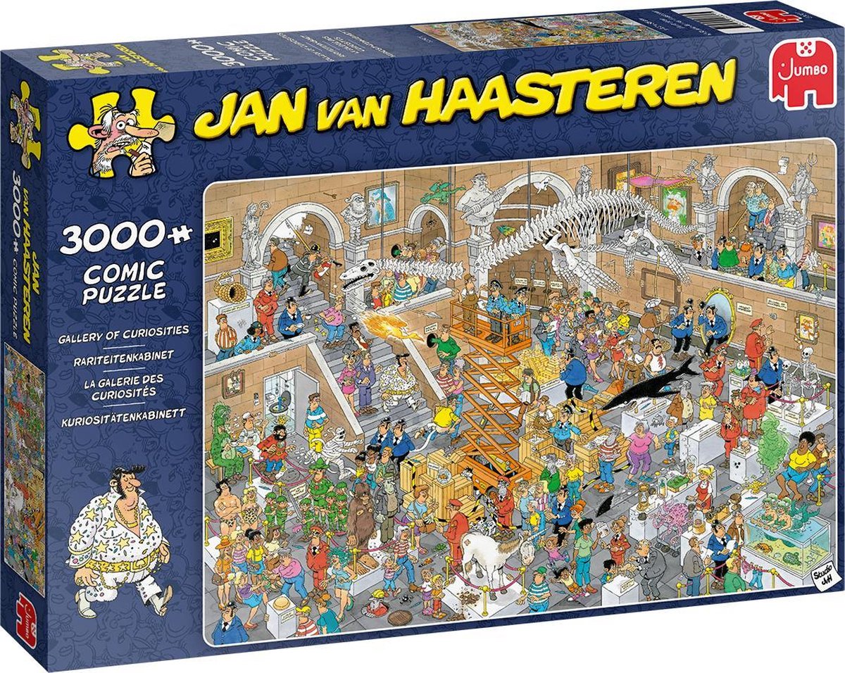 Jumbo Puzzel Jan Van Haasteren Rariteiten 3000 Stukjes
