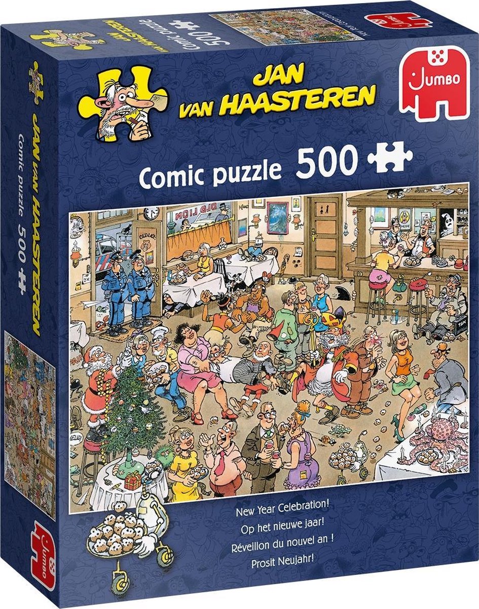 Jumbo Puzzel Jan Van Haasteren Op Het Nieuwe Jaar 500 Stukjes