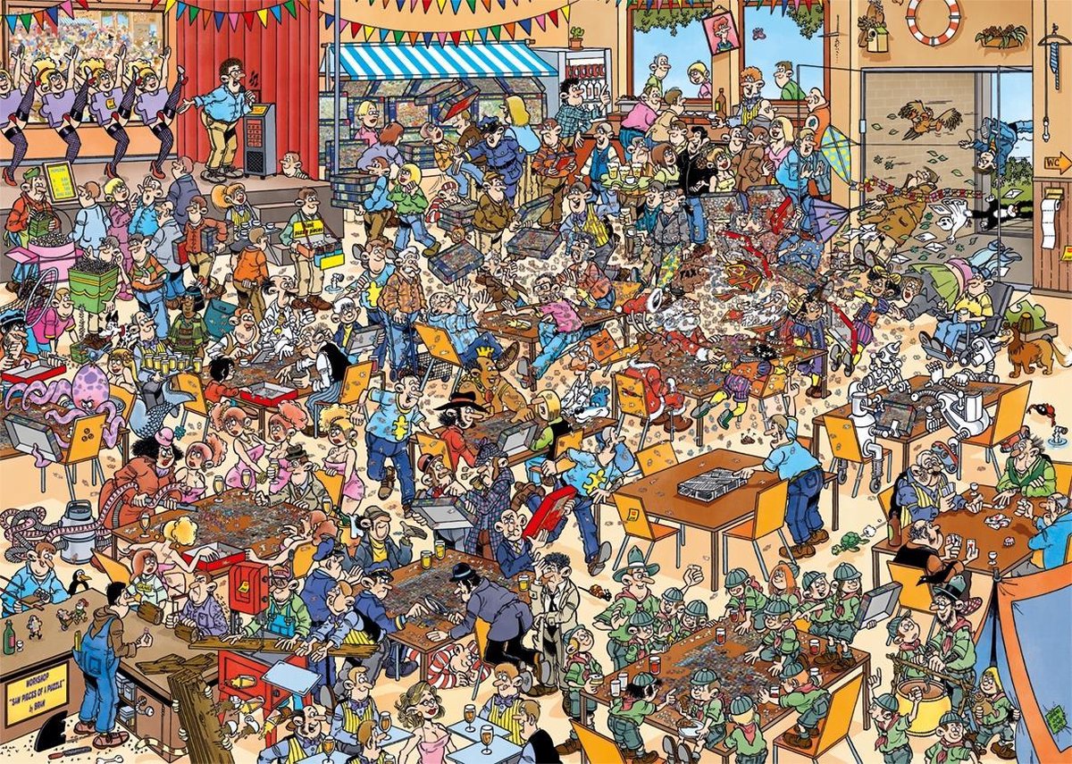 Jumbo Puzzel Jan Van Haasteren Legpuzzel 1000 Stukjes