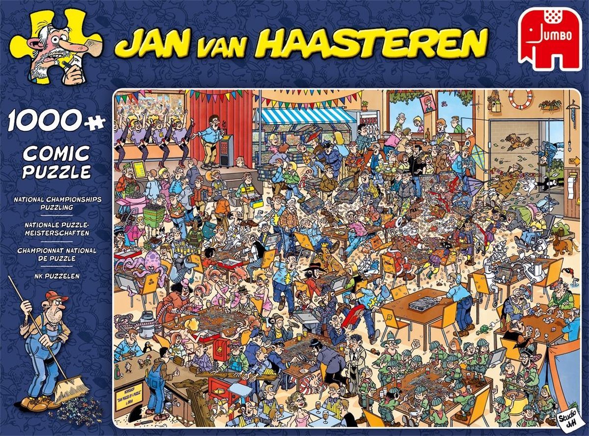 Jumbo Puzzel Jan Van Haasteren Legpuzzel 1000 Stukjes