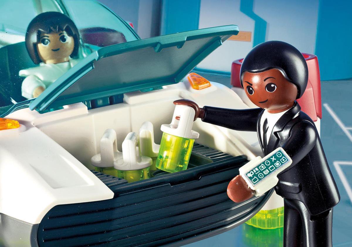 Playmobil 9002 Super 4 FulguriX Met Gene