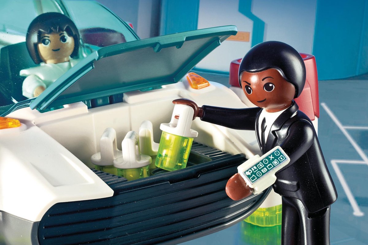 Playmobil 9002 Super 4 FulguriX Met Gene