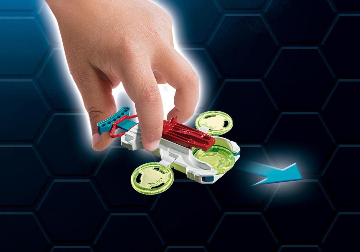 Playmobil 9002 Super 4 FulguriX Met Gene