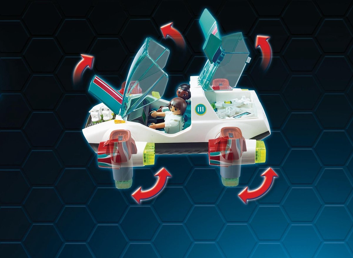 Playmobil 9002 Super 4 FulguriX Met Gene