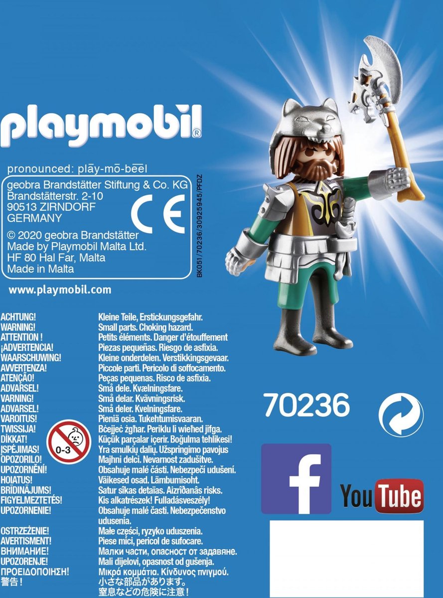 Playmobil 70236 Wolfskrijger