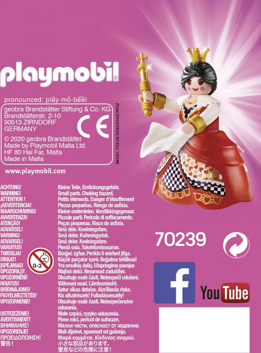 Playmobil 70239 Hartenkoningin