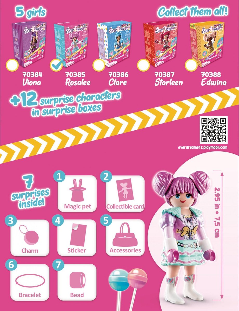 Playmobil 70385 Everdreamerz Candy World Rosalee