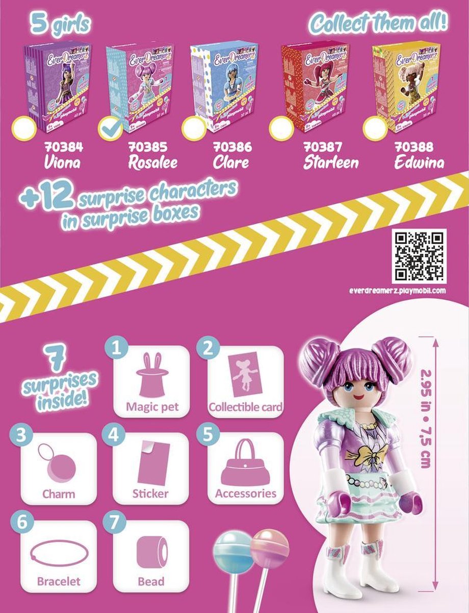 Playmobil 70385 Everdreamerz Candy World Rosalee