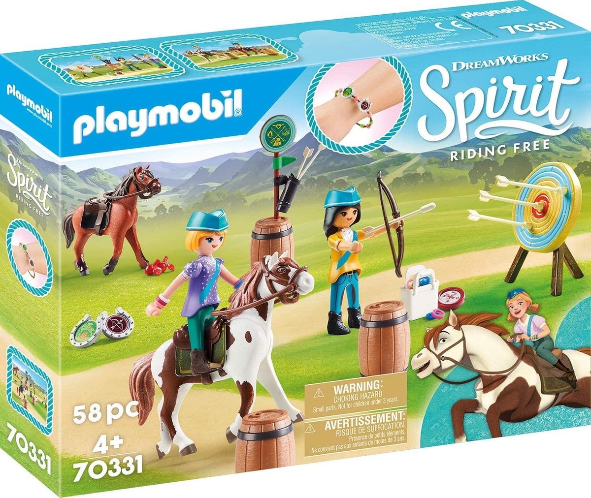 Playmobil 70331 Spirit Boogschieten Te Paard