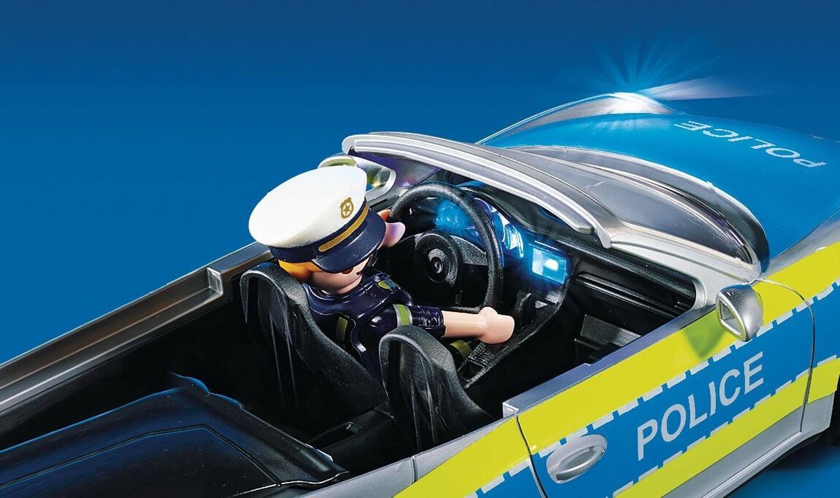 Playmobil 70066 Porsche 911 Carrera 4S Politie - Wit